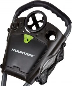 Tour Trek TourTrek 2018 One-Click 4-Wheel Push Cart For Unisex Charcoal/lime -GolfBag Pro Shop unnamed file 56