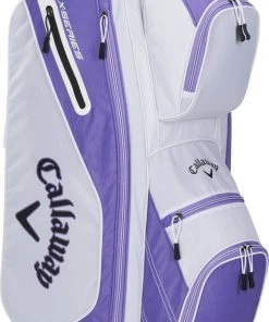 Callaway Women's 2021 X-Series Cart Bag White/lilac -GolfBag Pro Shop unnamed file 563