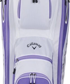Callaway Women's 2021 X-Series Cart Bag White/lilac -GolfBag Pro Shop unnamed file 564