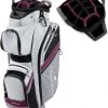 Maxfli Women's 2019 Honors Plus Cart Golf Bag Heather Gray/purple