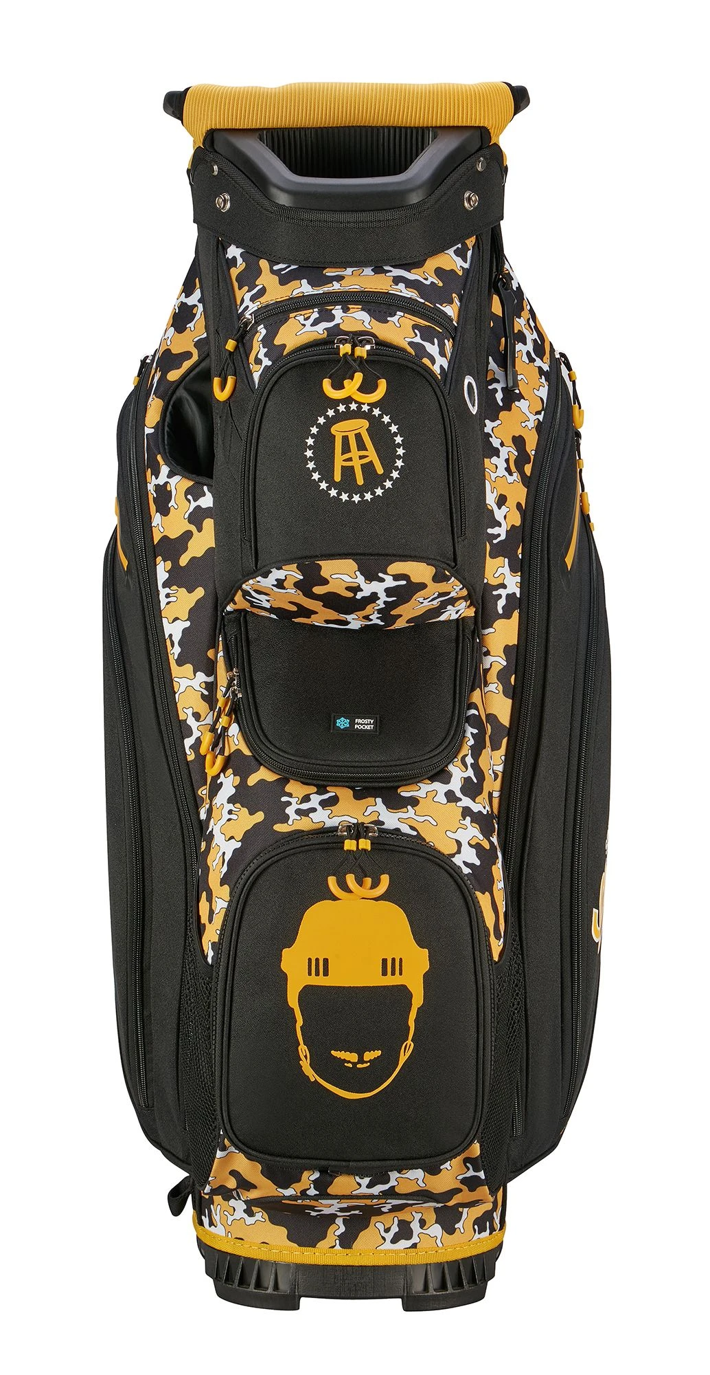 Barstool Sports Spittin' Chiclets Cart Bag For Men Black 3 Barstool Sports Spittin' Chiclets Cart Bag For Men Black - Image 3