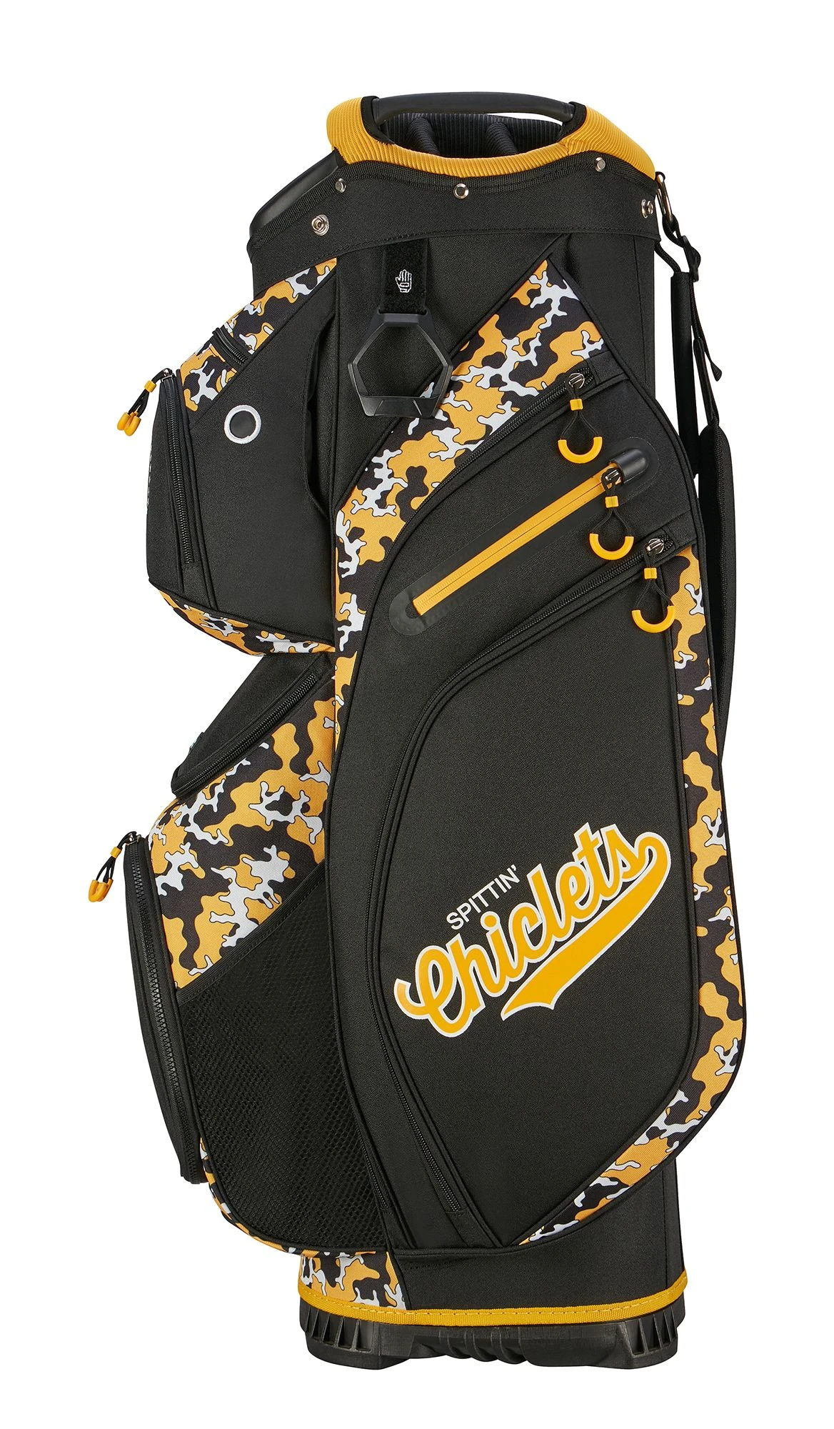 Barstool Sports Spittin' Chiclets Cart Bag For Men Black 4 Barstool Sports Spittin' Chiclets Cart Bag For Men Black - Image 4