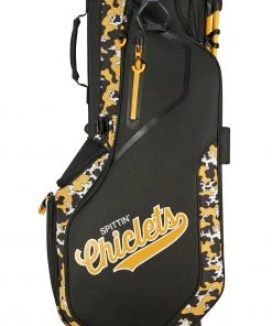 Barstool Sports Spittin' Chiclets Stand Bag For Men Black -GolfBag Pro Shop unnamed file 693