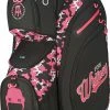 Barstool Sports Pink Whitney Cart Bag For Men Black