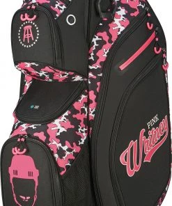 Barstool Sports Pink Whitney Cart Bag For Men Black