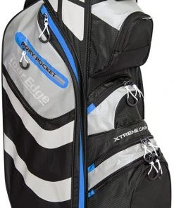 Tour Edge Hot Launch Xtreme 5.0 Cart Bag For Men Black/red