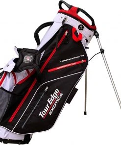 Tour Edge Exotics Xtreme 7.0 Stand Bag For Men Black/red/white