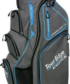 Tour Edge Women's Exotics Xtreme 7.0 Cart Bag Grey/blue/white