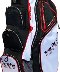 Tour Edge Exotics Xtreme 7.0 Cart Bag For Men Grey/red/white