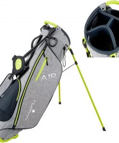 Maxfli Men's 2018 Air Stand Golf Bag Grey/volt