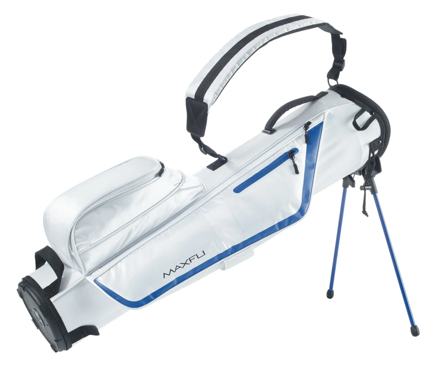 Maxfli 2022 Sunday Stand Bag For Men White/blue 1 Maxfli 2022 Sunday Stand Bag For Men White/blue