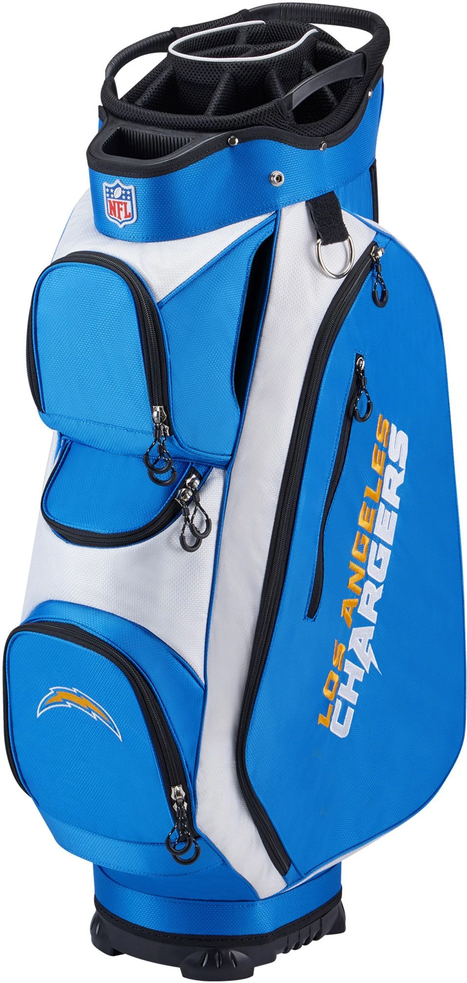 Wilson Los Angeles Chargers NFL Cart Golf Bag For Unisex 1 Wilson Los Angeles Chargers NFL Cart Golf Bag For Unisex