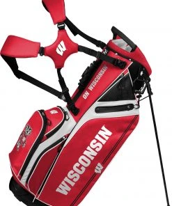 WinCraft Team Effort Wisconsin Badgers Caddie Carry Hybrid Bag For Men