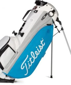 Titleist Women's 2021 Players 4 Plus Stand Bag White/blue