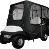 Classic Accessories Fairway Deluxe Long Golf Cart Enclosure – Black For Unisex